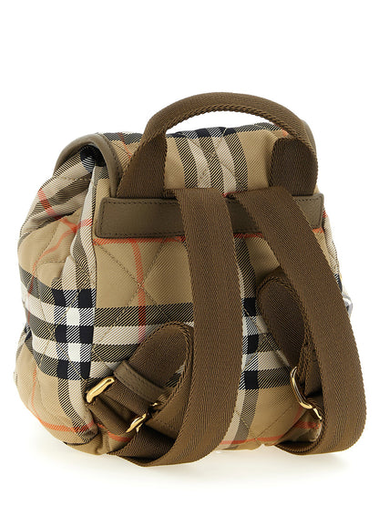 Burberry Horseshoe Mini Backpack Beige