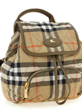 Burberry Horseshoe Mini Backpack Beige