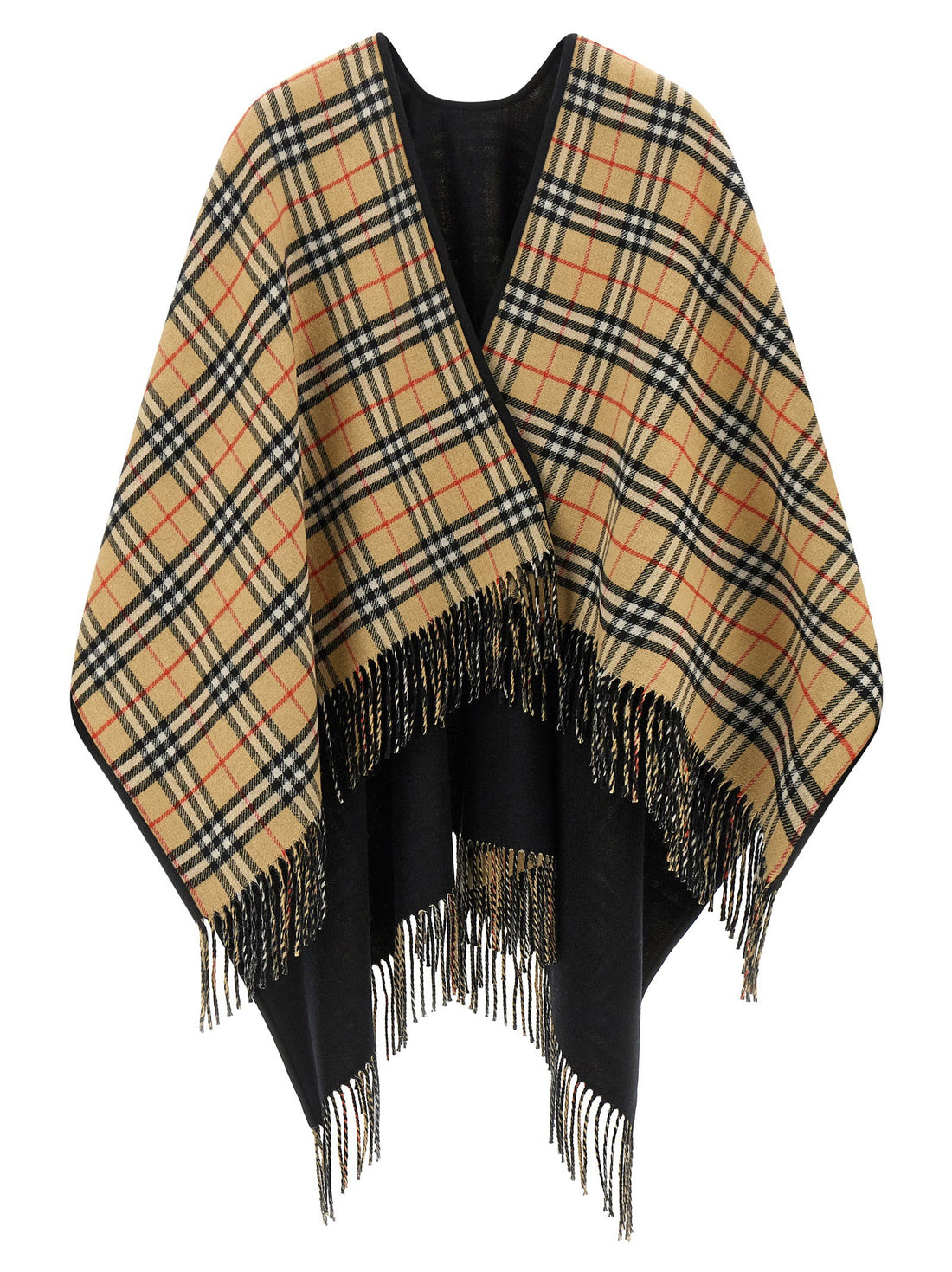 Burberry Reversible Cape Black
