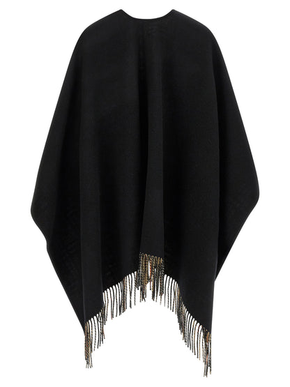 Burberry Reversible Cape Black