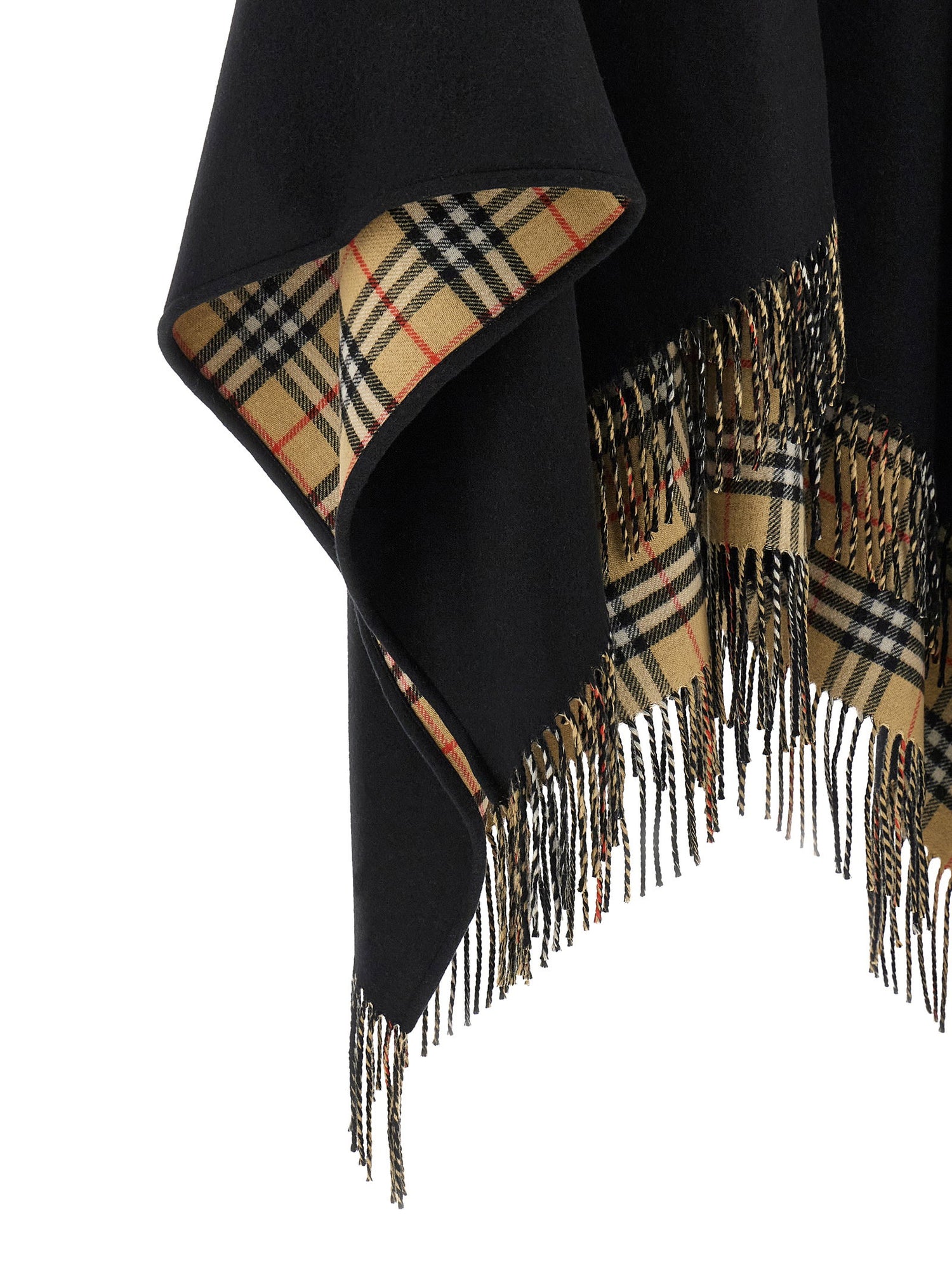 Burberry Reversible Cape Black