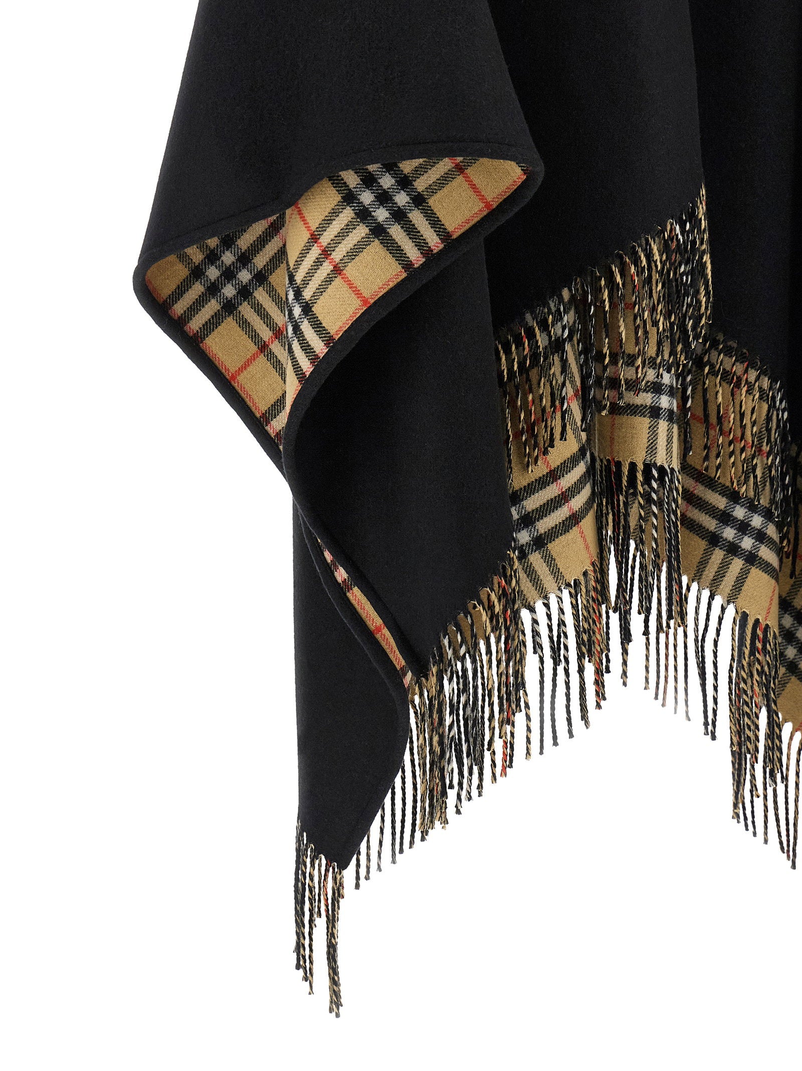 Burberry Reversible Cape Black