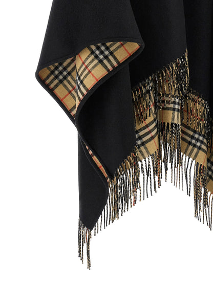 Burberry Reversible Cape Black