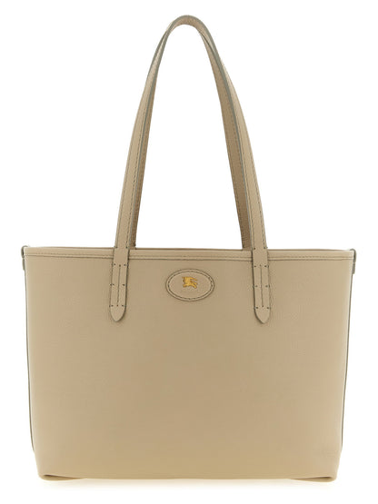 Burberry Medium Bloomsbury Reversible Shopping Bag Beige