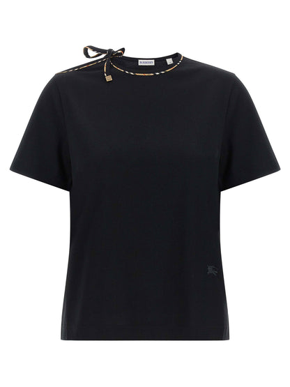 Burberry Frankie Bow T-shirt Black