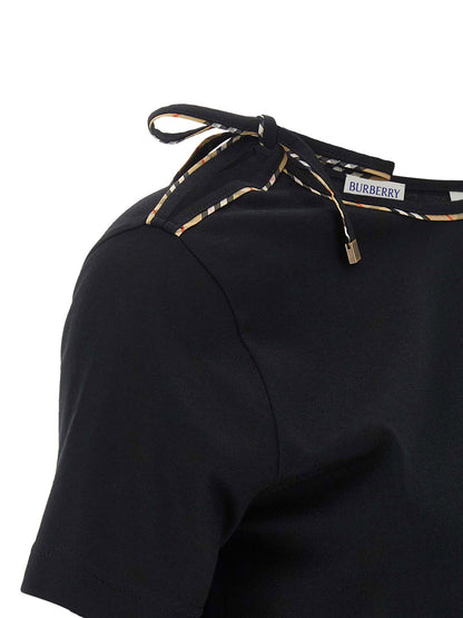 Burberry Frankie Bow T-shirt Black