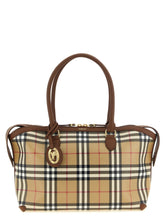 Burberry Small Check Shopping Bag Beige