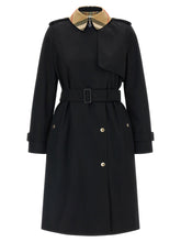 Burberry Sandridge Trench Coat Black