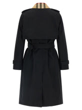 Burberry Sandridge Trench Coat Black