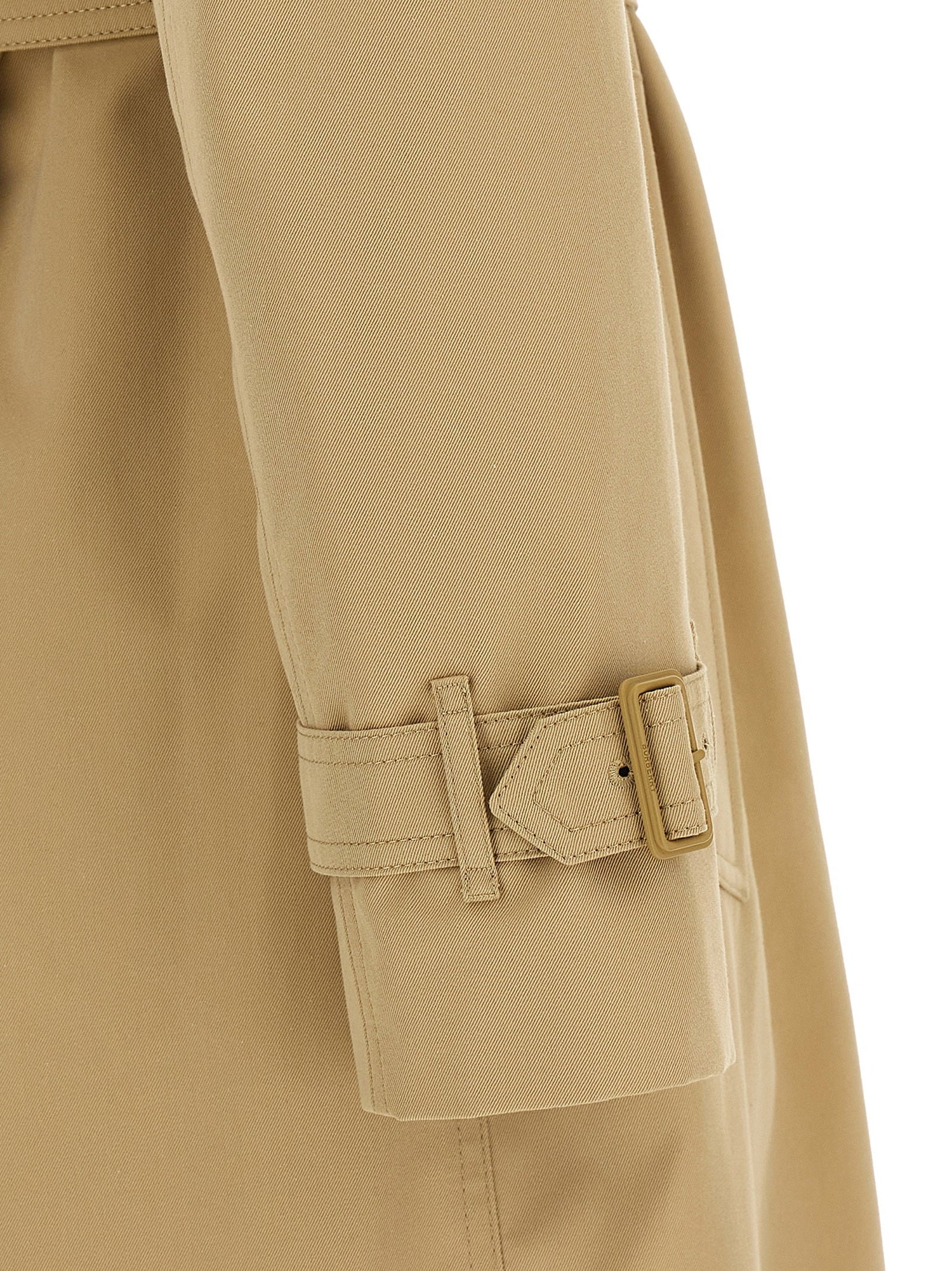 Burberry Sandridge Trench Coat Beige