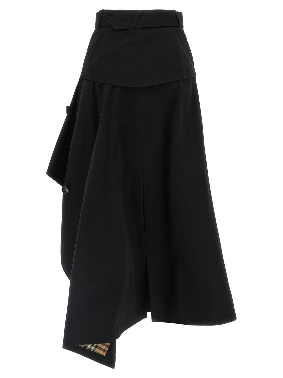 Burberry Trench Skirt Black  