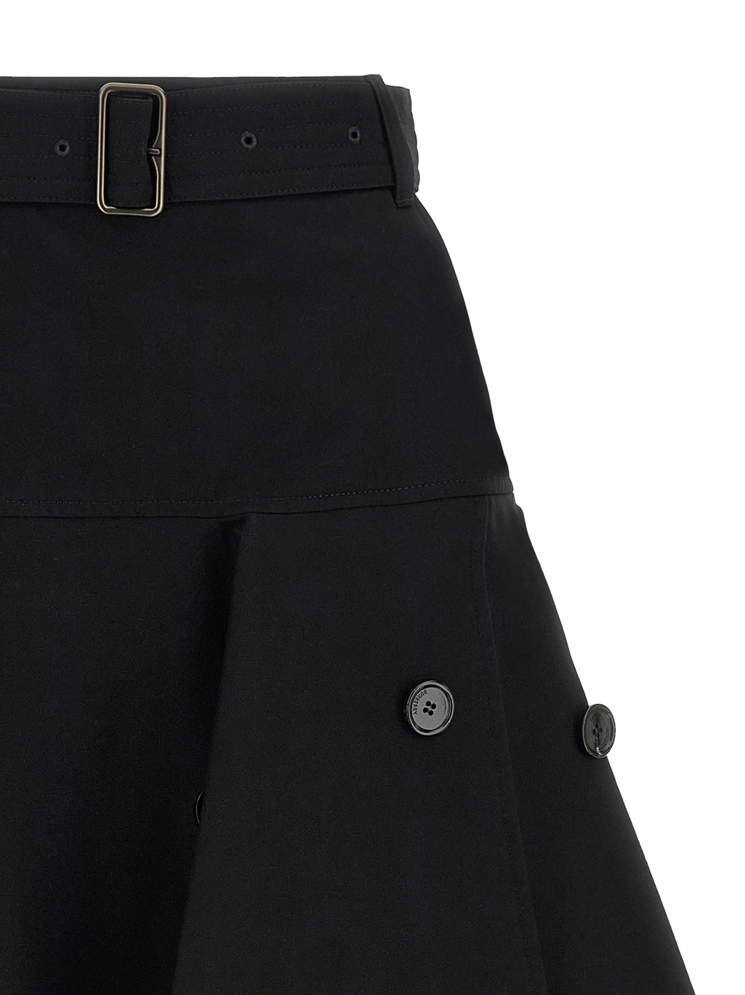 Burberry Trench Skirt Black  