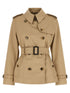 Burberry Lakefield Trench Coat Beige