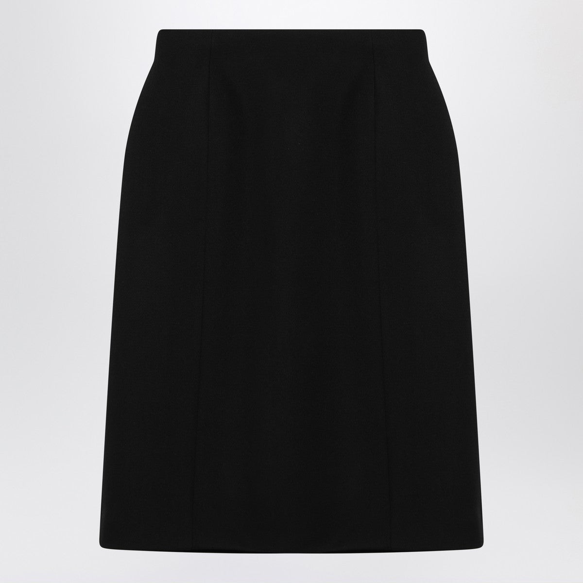 Balenciaga Hourglass Midi Skirt Black black
