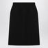 Balenciaga Hourglass Midi Skirt Black black