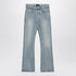 Balenciaga Low-Waisted Light Blue Faded Denim Jeans light blue