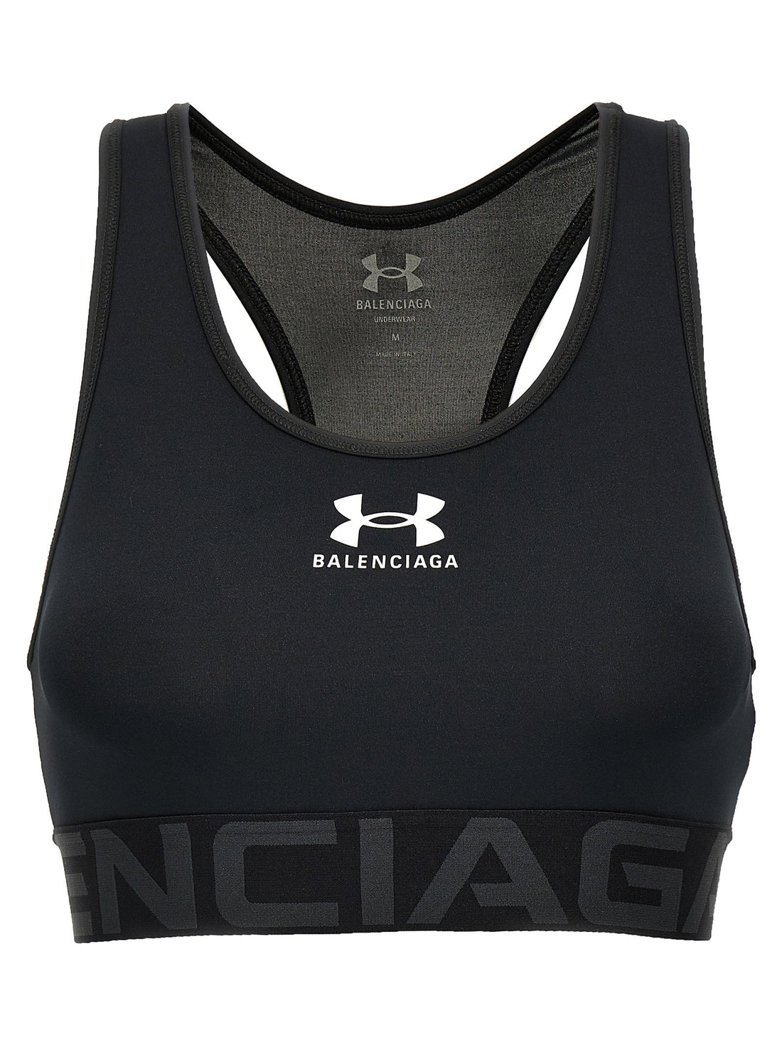 Balenciaga Sports Top X Under Armour® Black