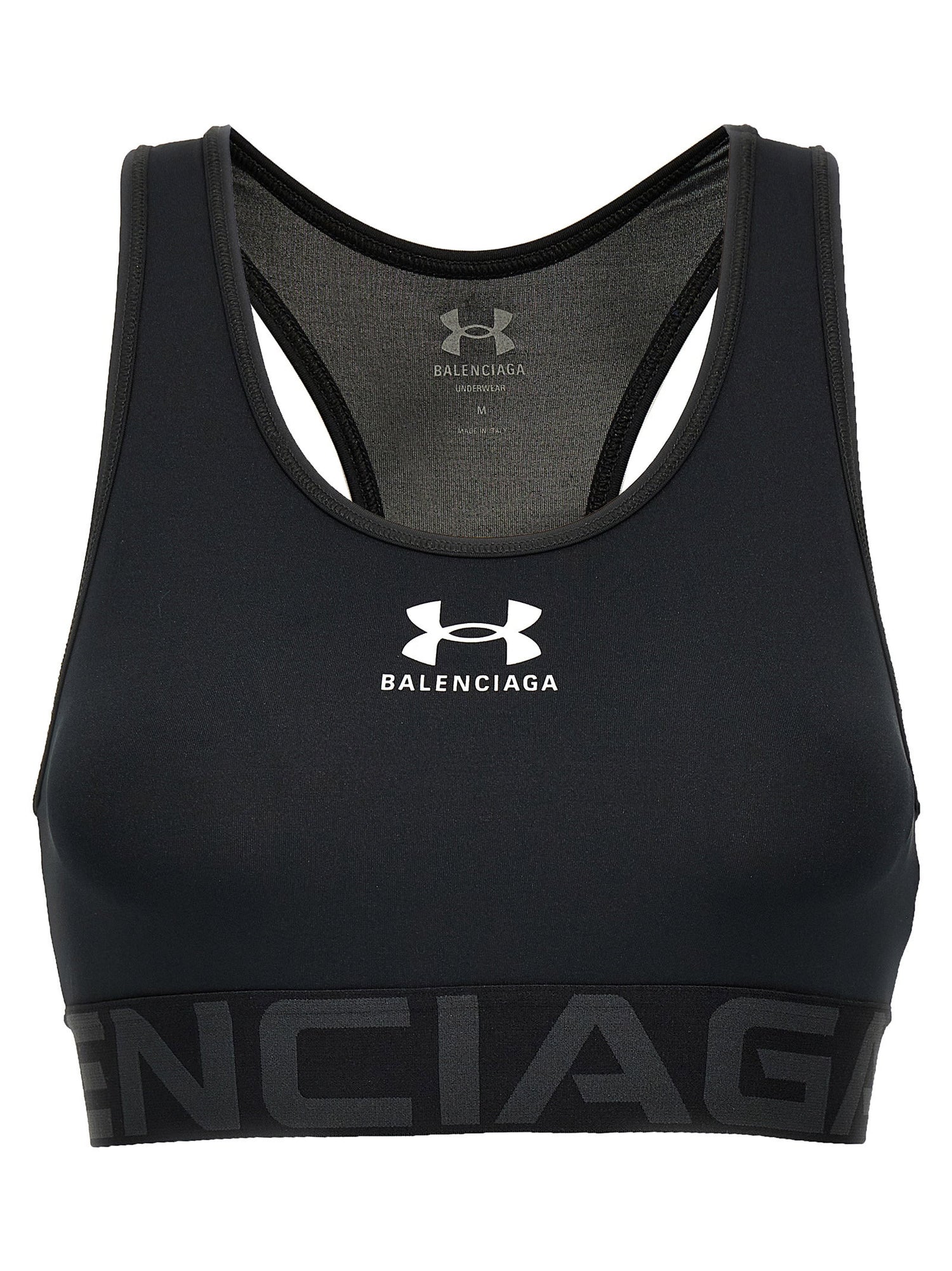 Balenciaga Sports Top X Under Armour® Black