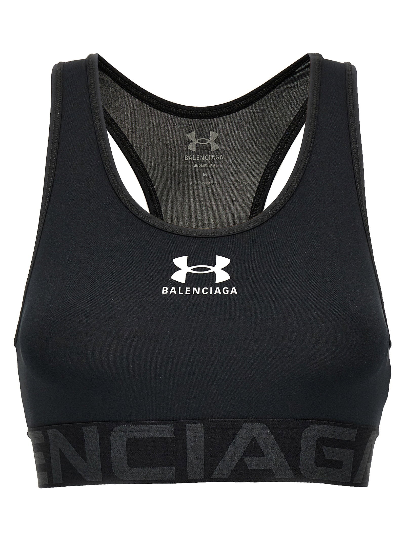 Balenciaga Sports Top X Under Armour® Black