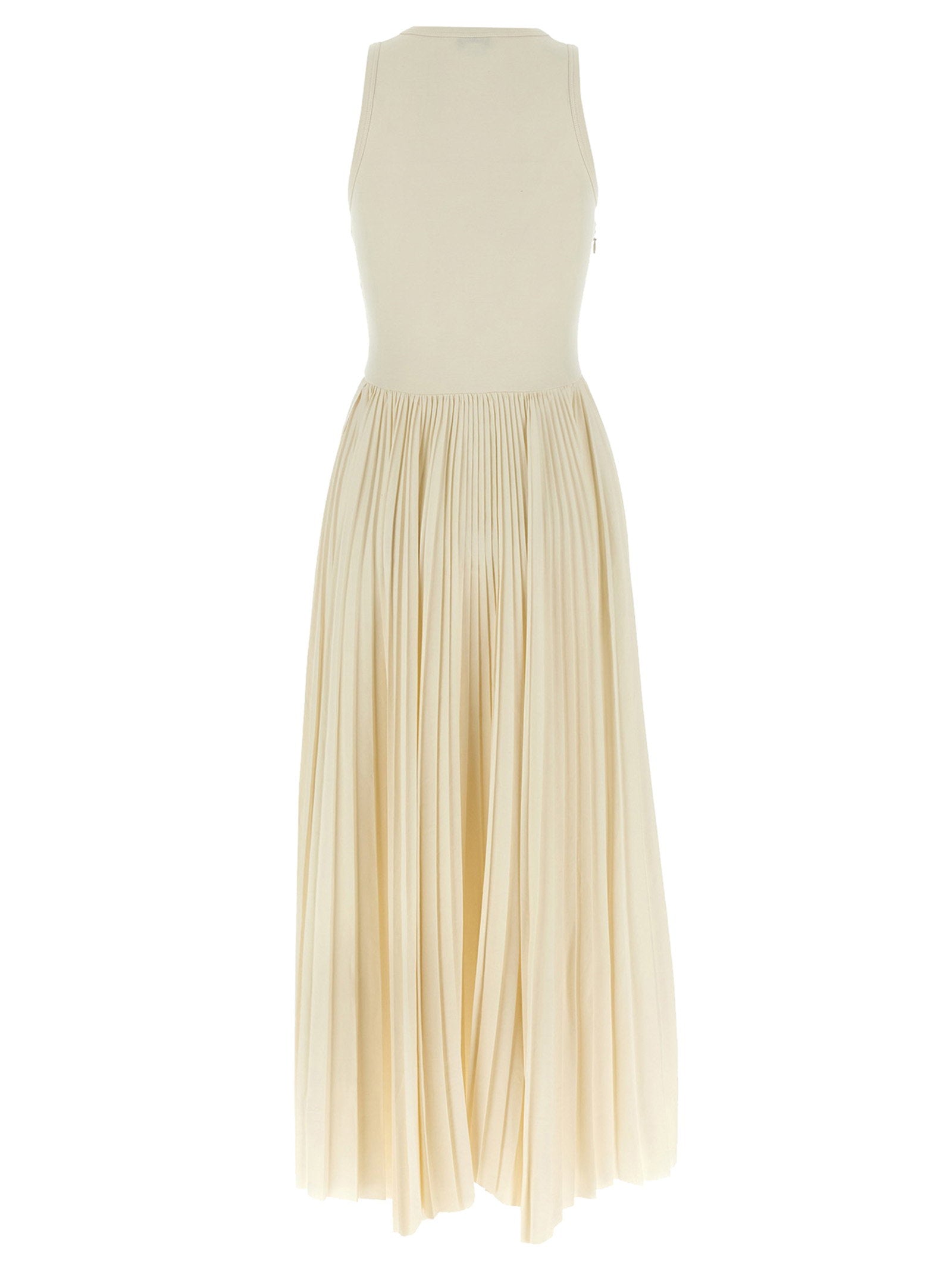 Alexander McQueen Asymmetrical Dress White