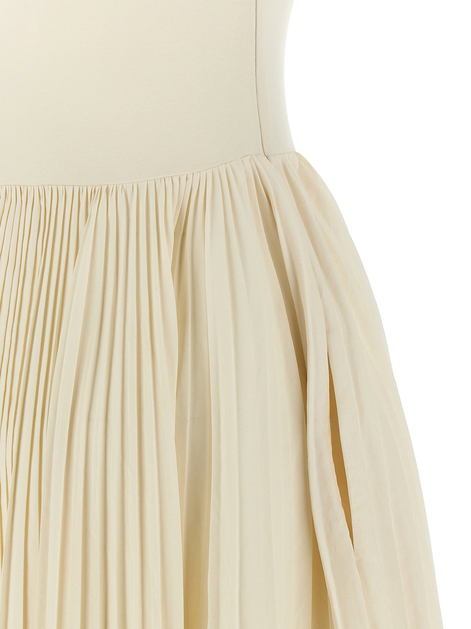 Alexander McQueen Asymmetrical Dress White
