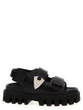 Alexander McQueen Parachute Sandals Black
