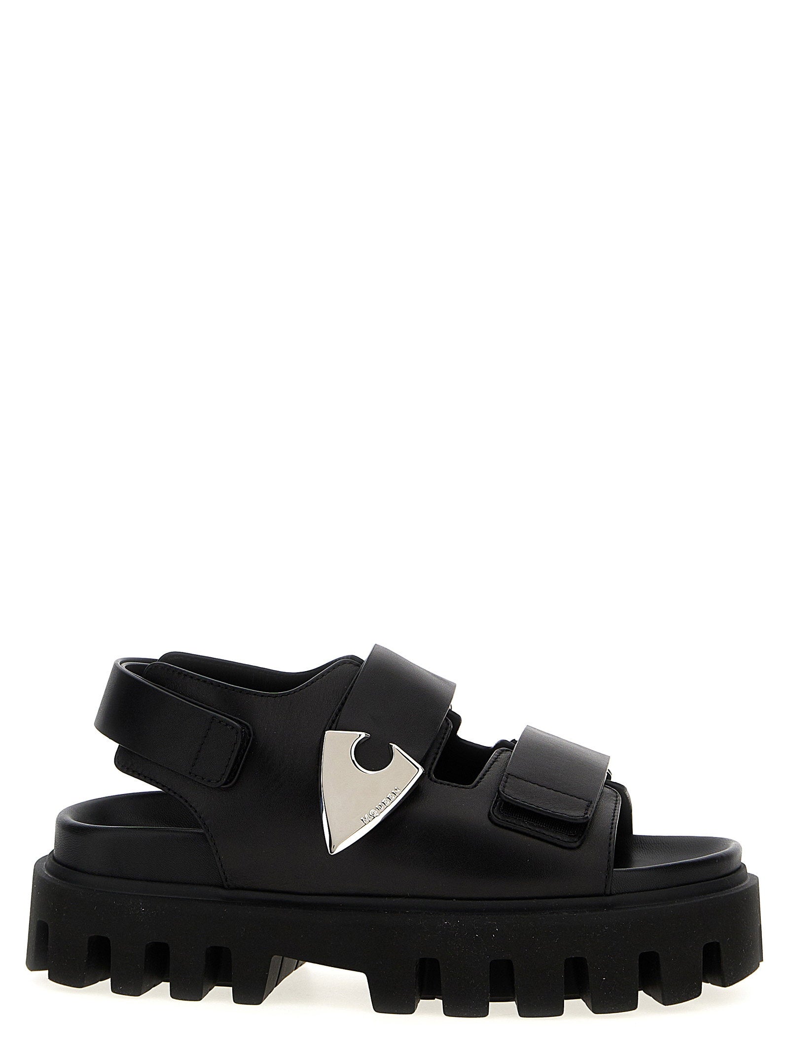 Alexander McQueen Parachute Sandals Black