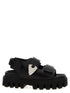 Alexander McQueen Parachute Sandals Black