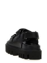 Alexander McQueen Parachute Sandals Black
