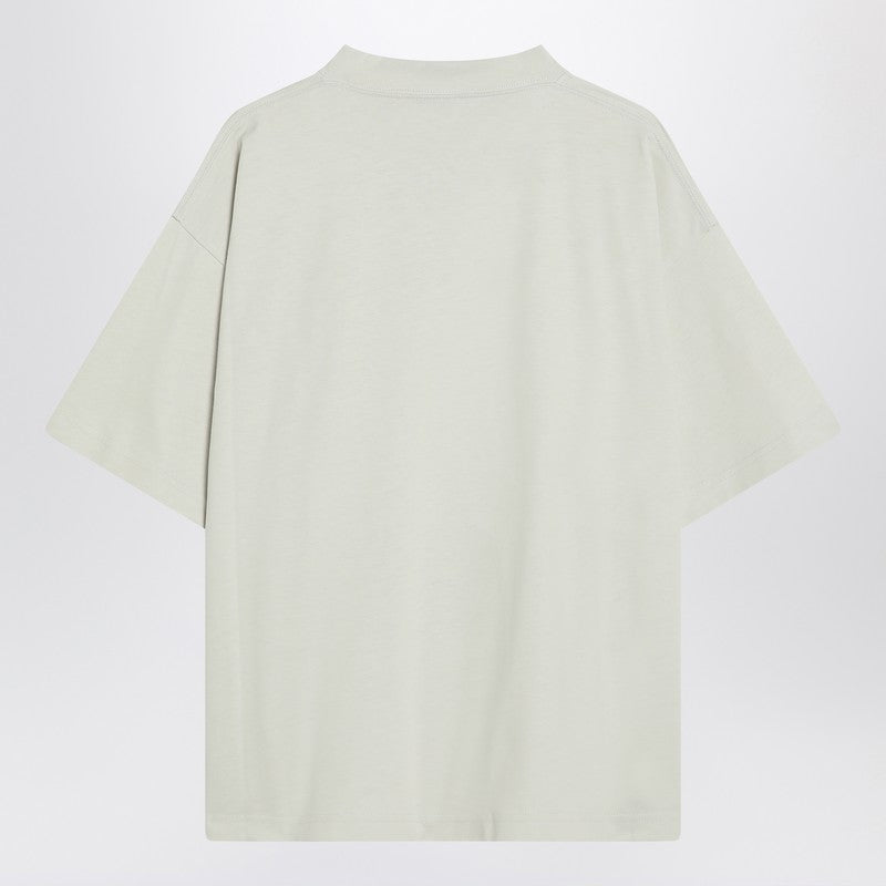 Balenciaga White Nano BB Medium-Fit Cotton T-Shirt White