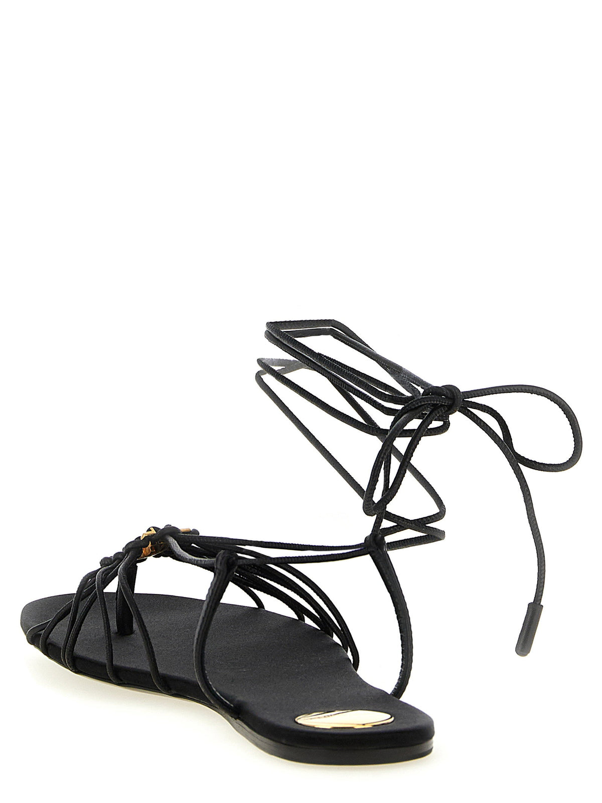 Saint Laurent Babylone Sandals Black  