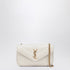 Saint Laurent LouLou Mini Cream Quilted Lambskin Crossbody Bag White