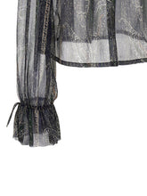 Saint Laurent Lurex Blouse Multicolor
