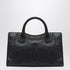 Balenciaga Le City Medium Arena Leather Tote Bag Black