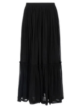 Saint Laurent Long Skirt Black