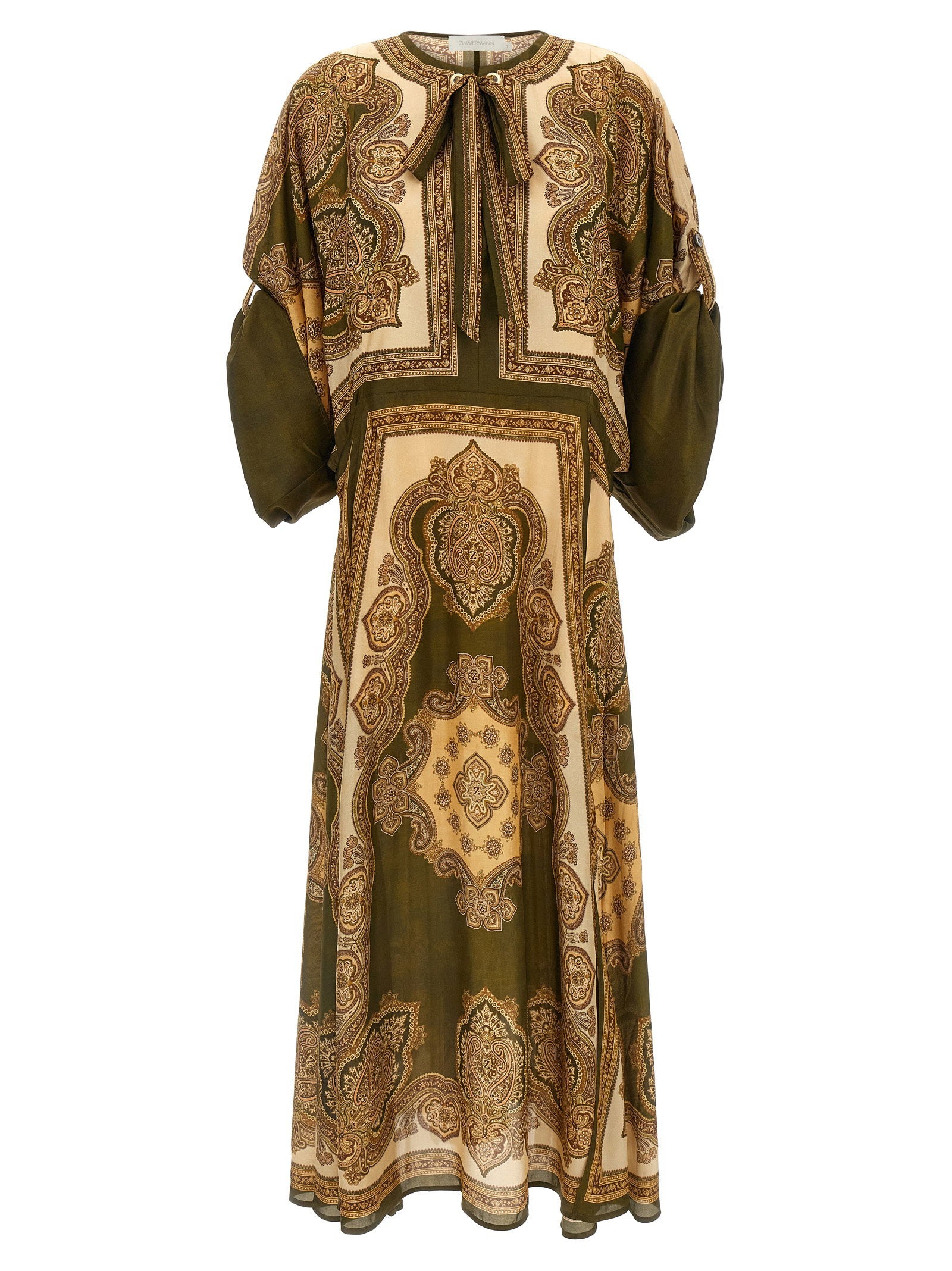 Zimmermann Mahon Dress Green