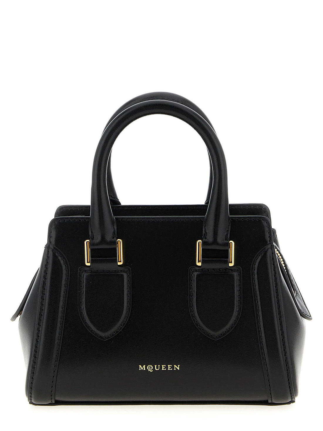 Alexander McQueen Birdee Mini Handbag Black  