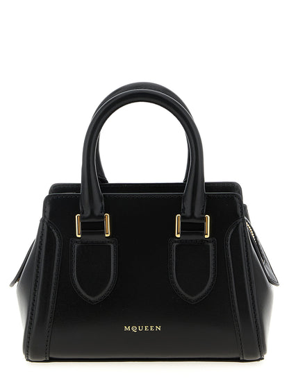 Alexander McQueen Birdee Mini Handbag Black  