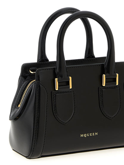 Alexander McQueen Birdee Mini Handbag Black  