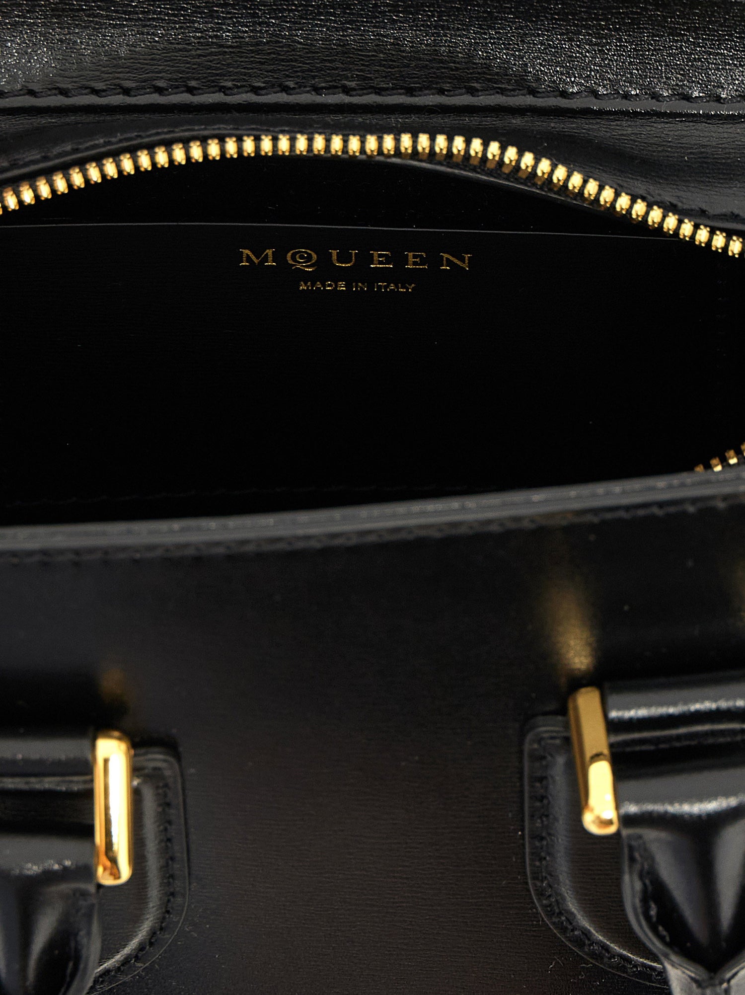 Alexander McQueen Birdee Mini Handbag Black  