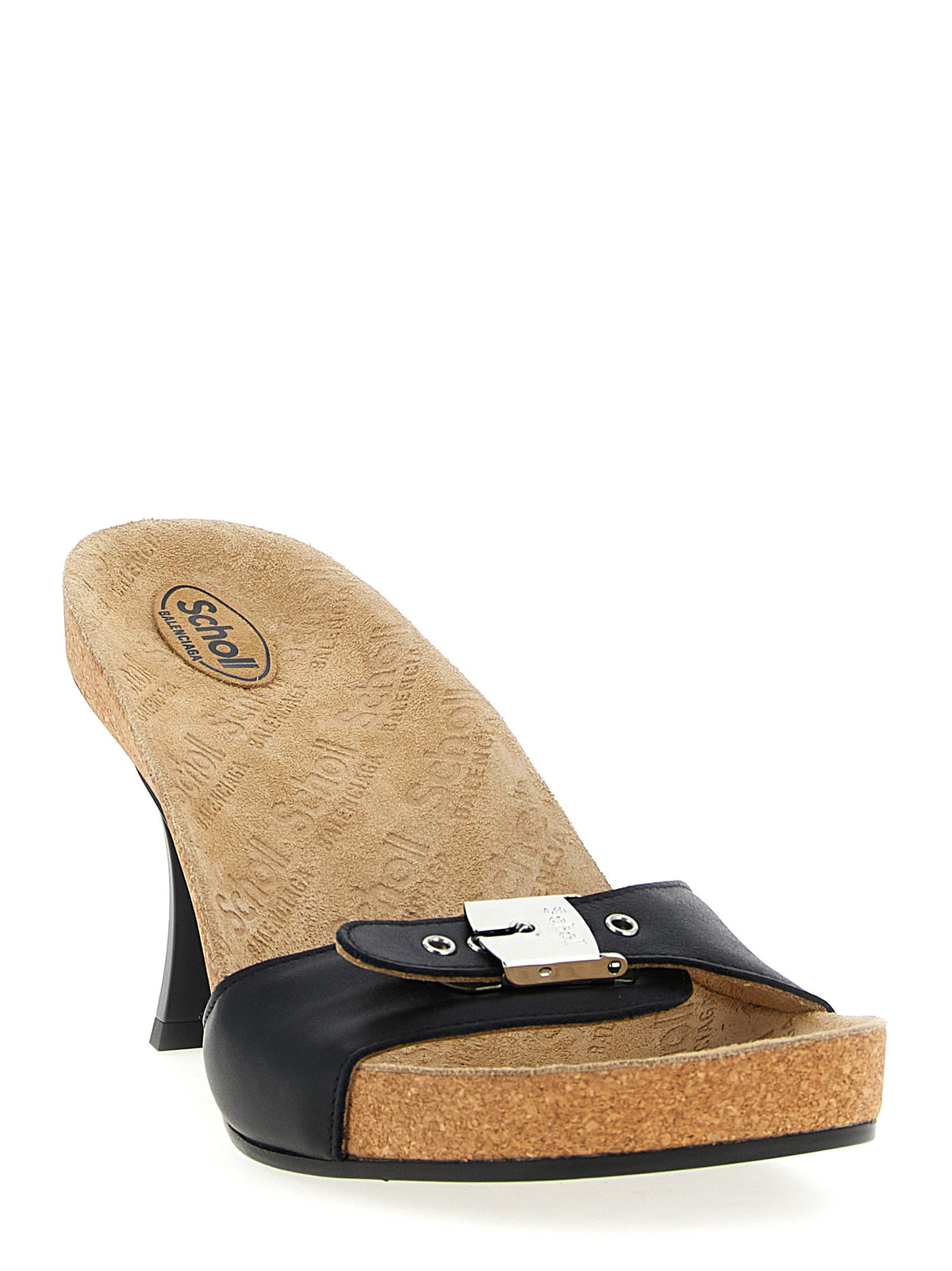 Balenciaga X Scholl Sandals Black  