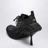 Balenciaga Monday Heel Leather Pumps Black