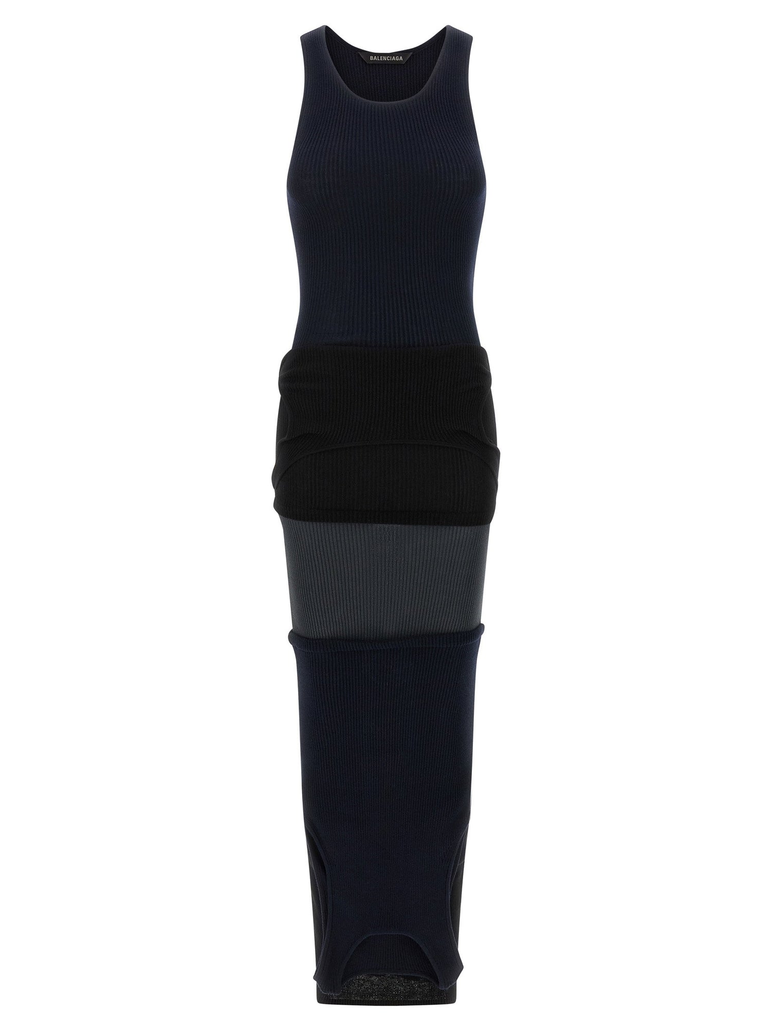 Balenciaga Upside Down Dress Black