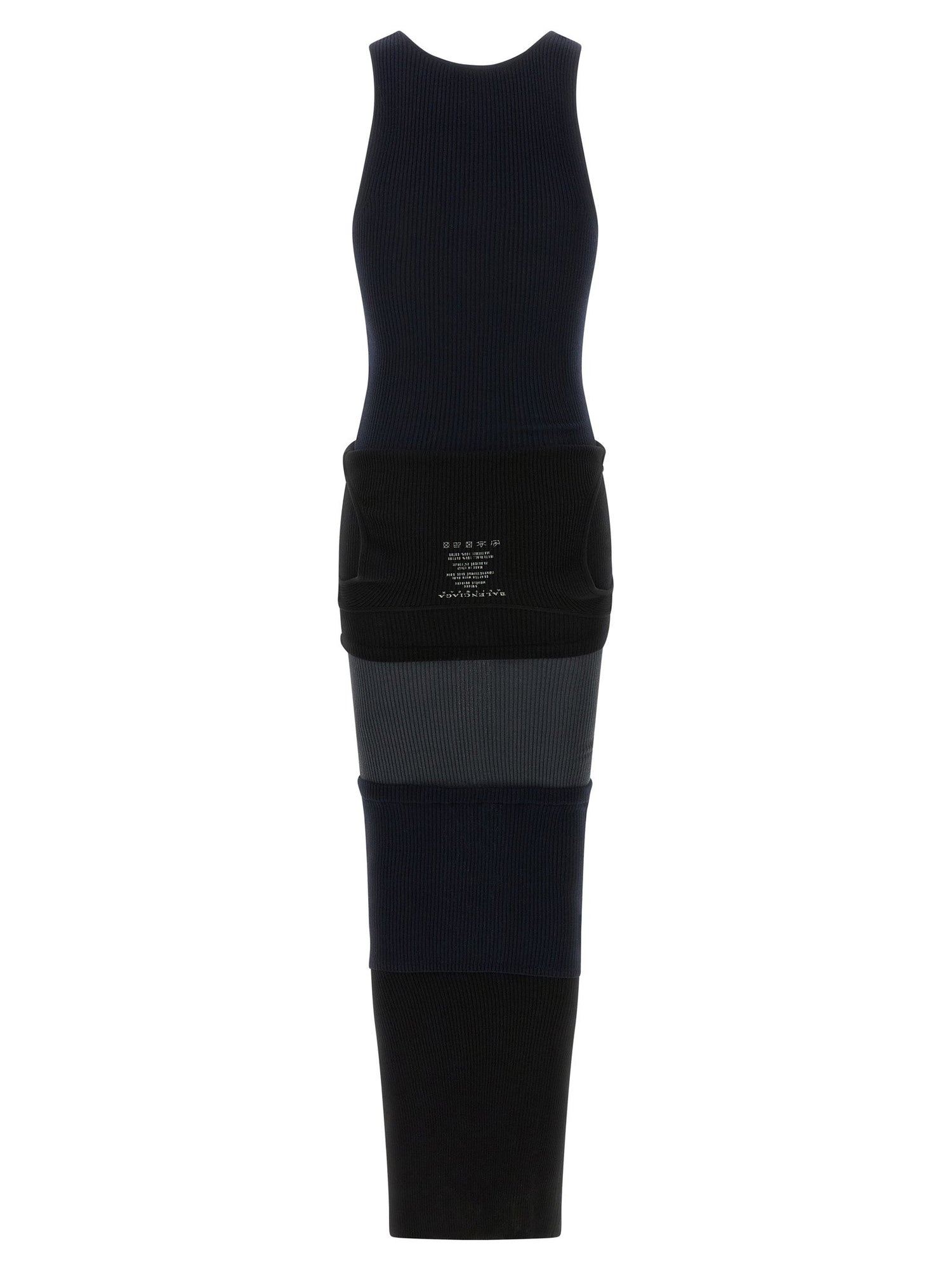 Balenciaga Upside Down Dress Black