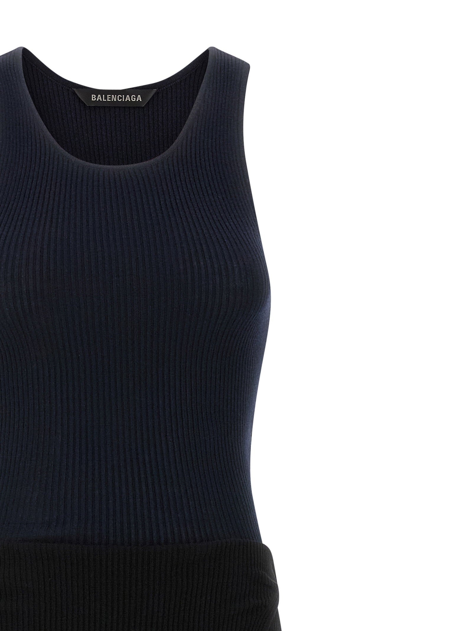 Balenciaga Upside Down Dress Black