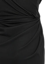 Balenciaga Draped Dress Black