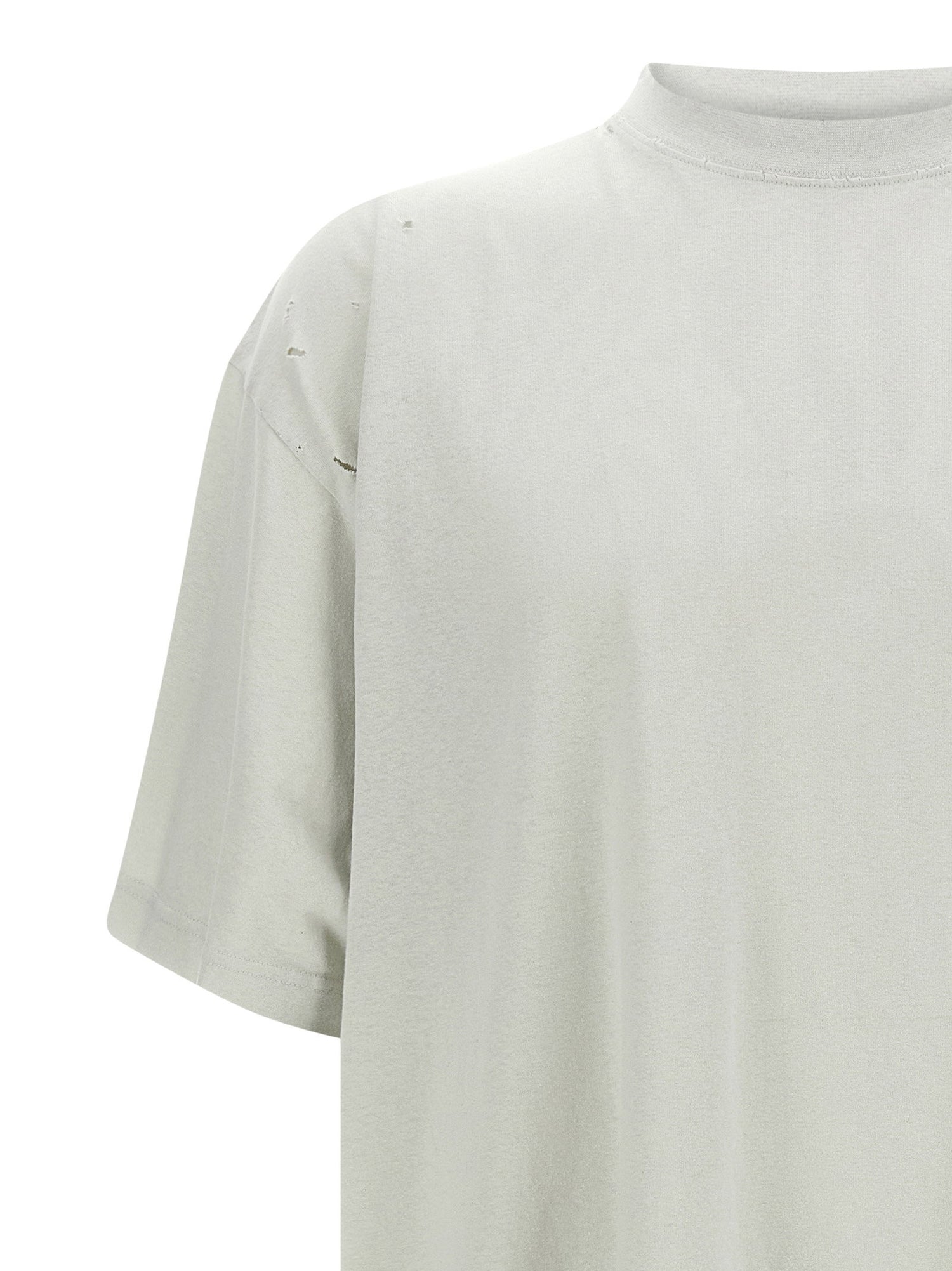 Balenciaga Blackletter Script T-shirt Beige