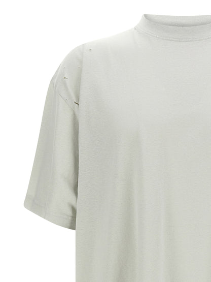 Balenciaga Blackletter Script T-shirt Beige