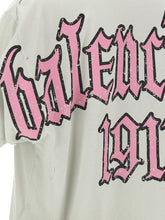 Balenciaga Blackletter Script T-shirt Beige