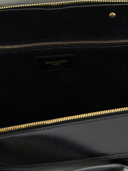 Saint Laurent Sac De Jour In Box Shoulder Bag Black